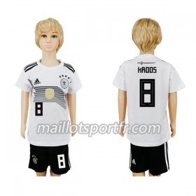 Maillot de Foot Allemagne Kroos 8 Enfant Domicile Coupe du monde 2018